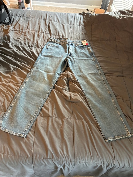 Wrangler Other - Wrangler Light Blue Straight Leg Jeans